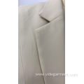 Casual Blazer Women's Off White Business Casual Blazer Supplier